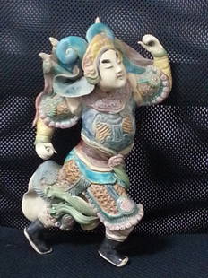 Sculpture: Chinese, From the burnt palace. Private collection from Ann Arbor , Michigan. The collector had it for more than 50 years.Seller guarantees .