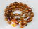Vintage Natural Egg Yolk Baltic Amber Bead Necklace