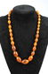 Vintage Natural Egg Yolk Baltic Amber Bead Necklace - 2