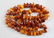 Vintage Natural Egg Yolk Baltic Amber Bead Necklace