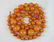 Vintage Natural Egg Yolk Baltic Amber Bead Necklace