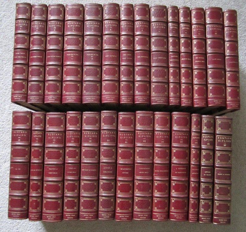 Rudyard Kipling Seven Seas Edition 27 Vol.
