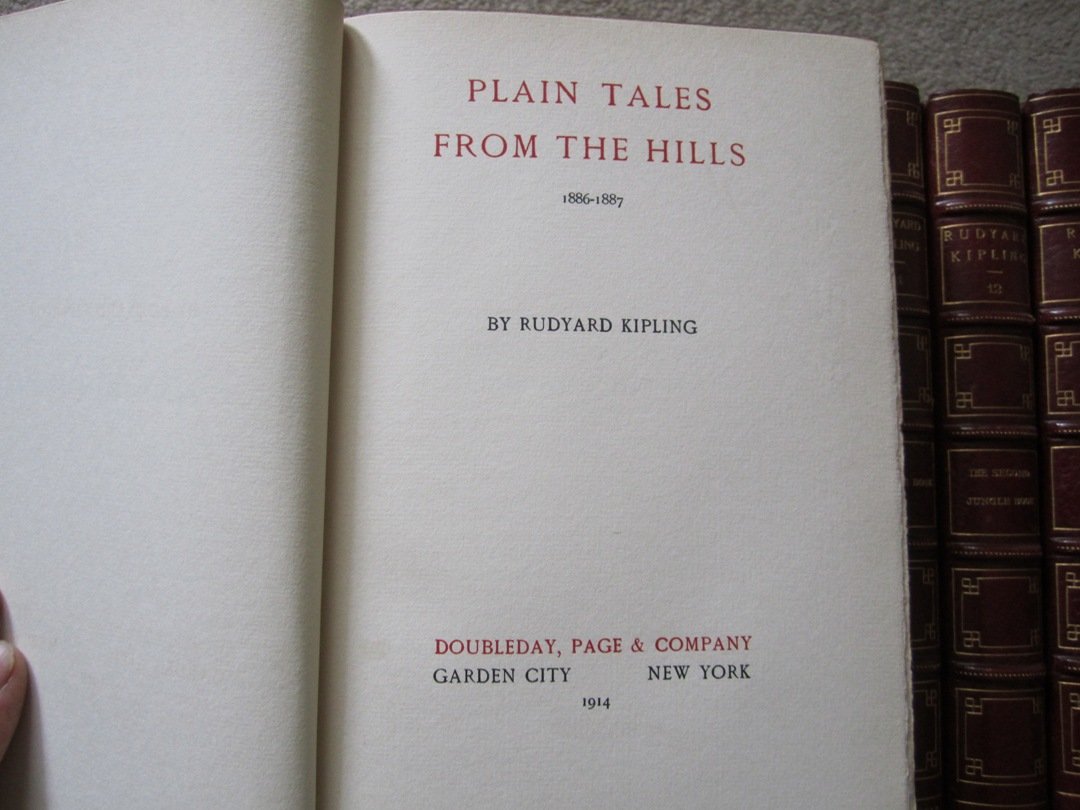 Rudyard Kipling Seven Seas Edition 27 Vol. - 7