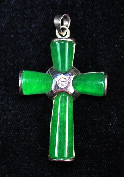 Chinese Old Jadiete Pendent (1 of 3)