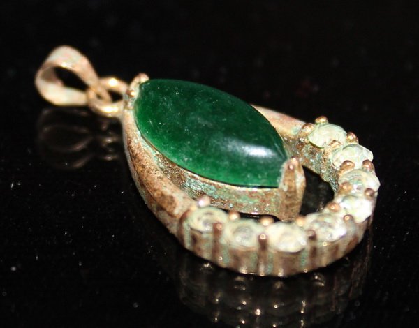 Chinese Old Jadiete Bracelet (1 of 4)