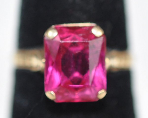 14K Gold and Ruby Ring (1 of 4)