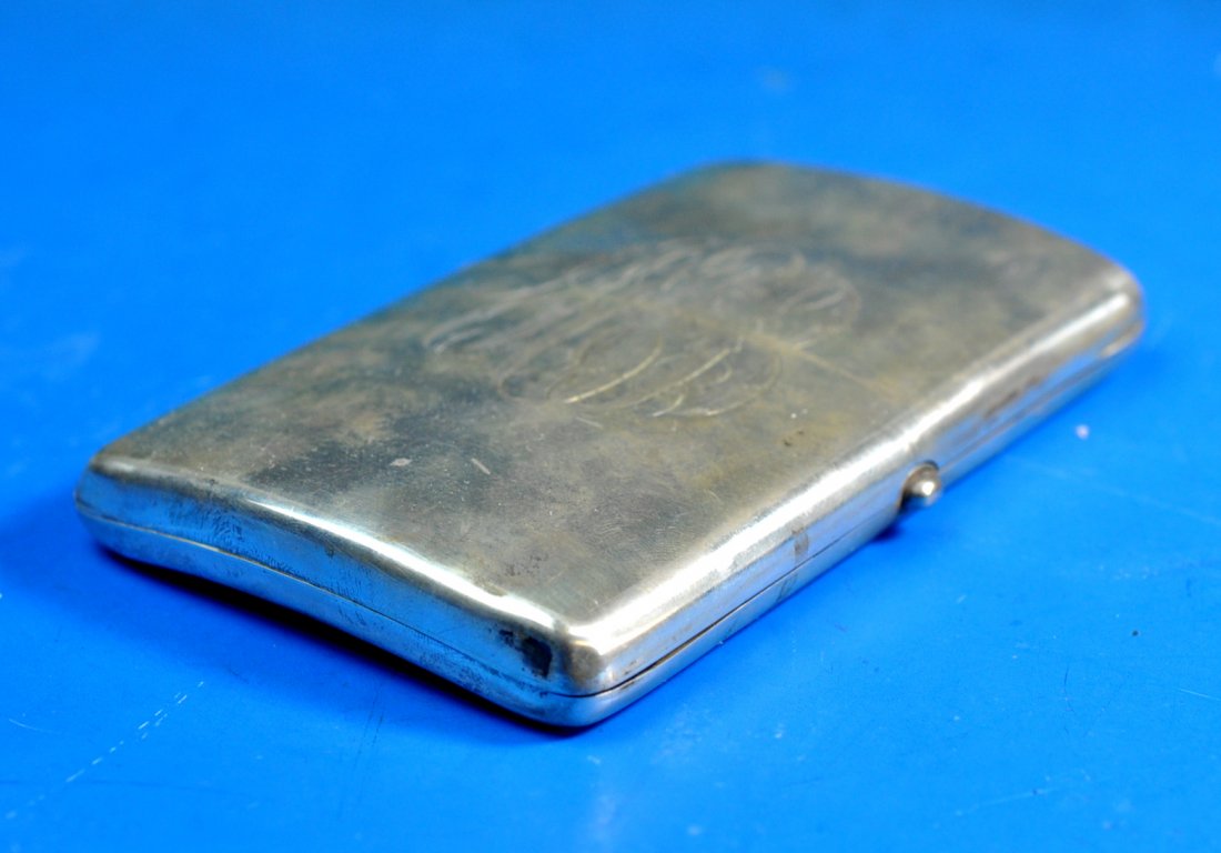 Vintage Sterling Silver Cigarette Case (1 of 6)