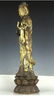 Chinese Gilt Bronze Buddha Guanyin on Lotus - 5