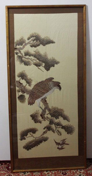 Antique Large Chinese Embroidery (1 of 10)