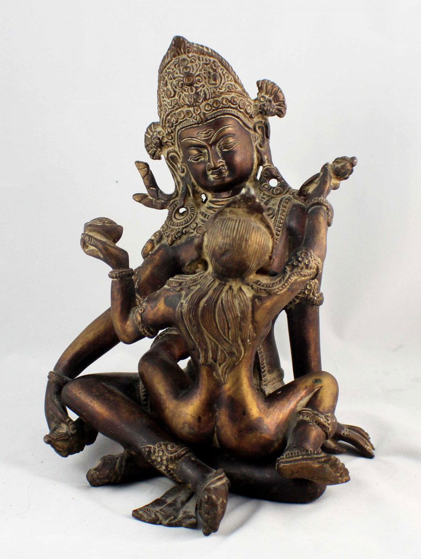 Southeast Asia Bronze Statue (1 of 9)