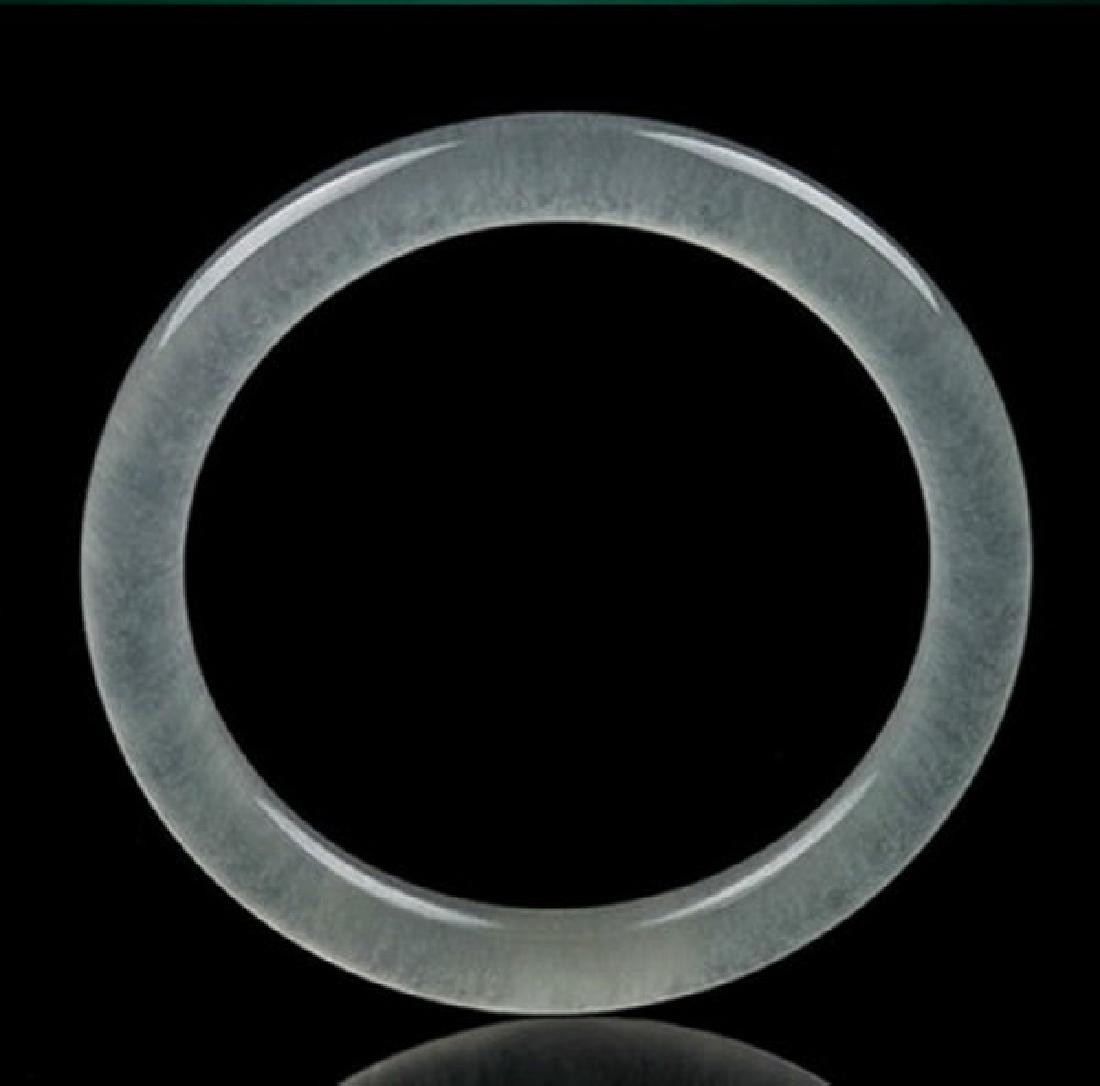 Chinese Carved Jade Bangle (1 of 3)