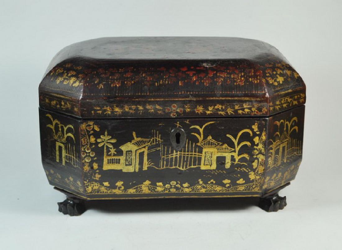 Antique Chinese Hand Painted Box (1 of 10)