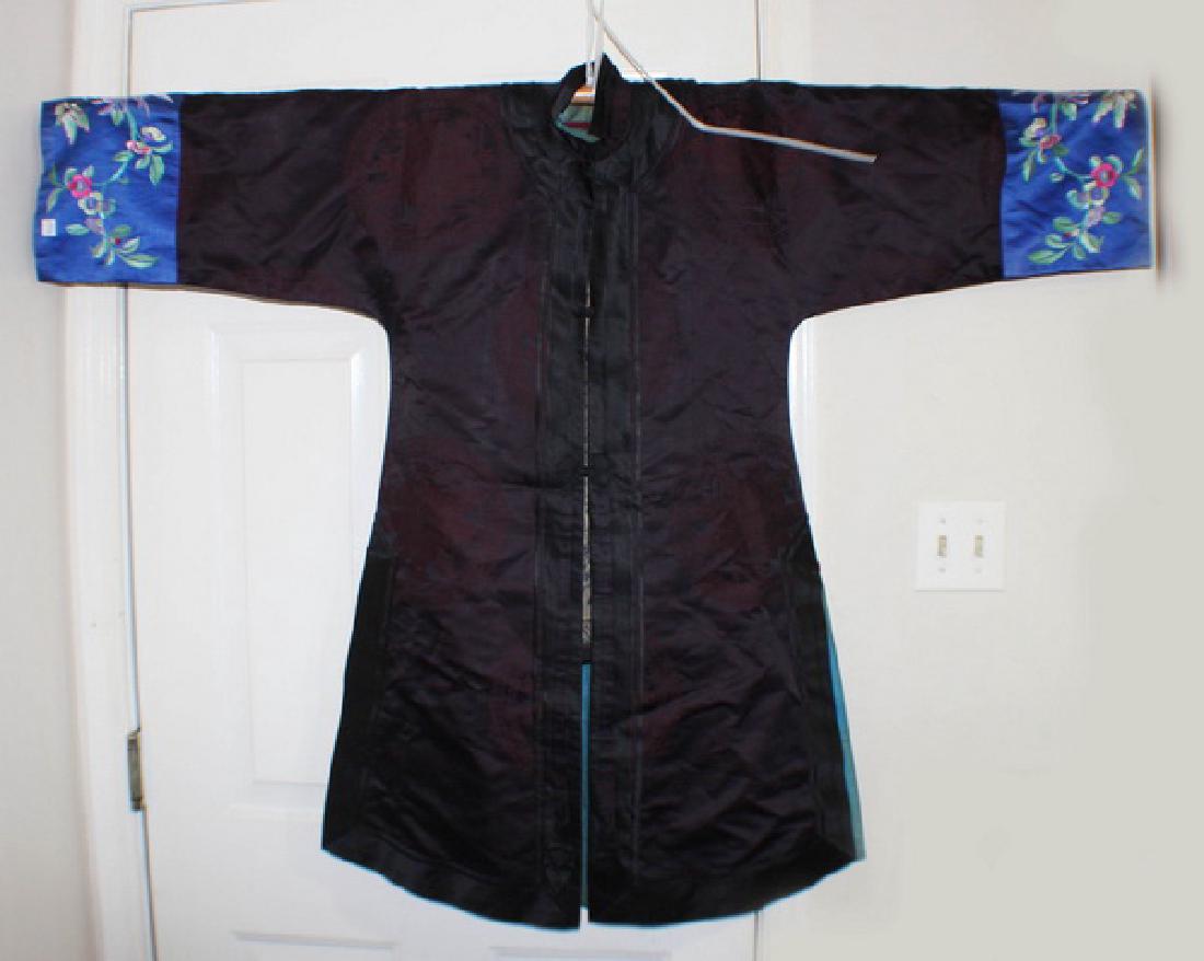 Antique Chinese Silk Embroidery Robe (1 of 10)