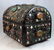 Chinese Inlaid Jade, Agate, Stone..,Box - 7