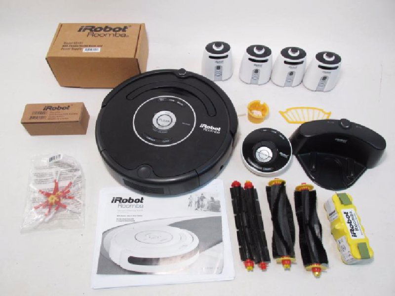 IROBOT ROOMBA  AUTOMATIC VACUUM CLEANER W/ EXTRAS (1 of 9)