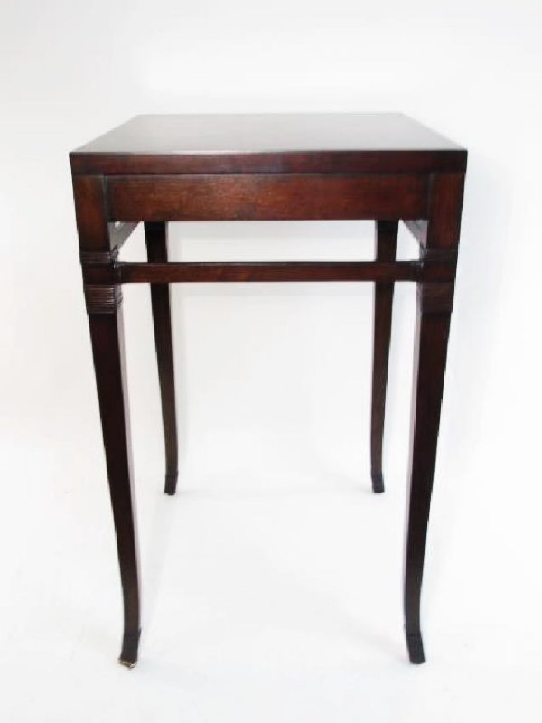 CONTEMPORARY BLACK FINISHED SIDE TABLE (1 of 6)