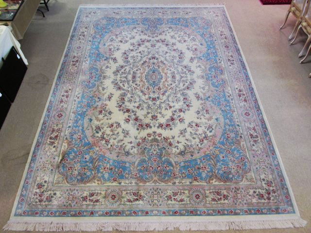 LARGE KARASTAN KIRMAN PATTERN WOOL RUG 10' x 14' (1 of 10)