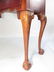 CHIPPENDALE STYLE MAHOGANY SOFA OR HALL TABLE - 4