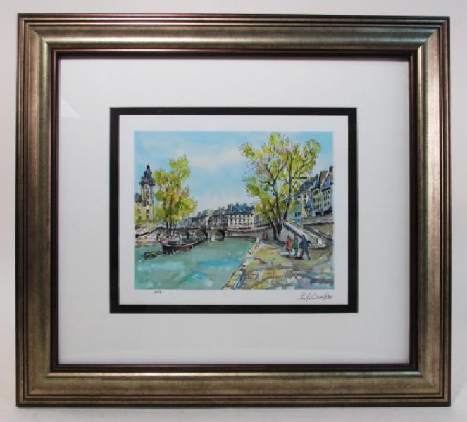 PIERRE EUGENE CAMBIER LIMITED EDITION SERIGRAPH (1 of 7)