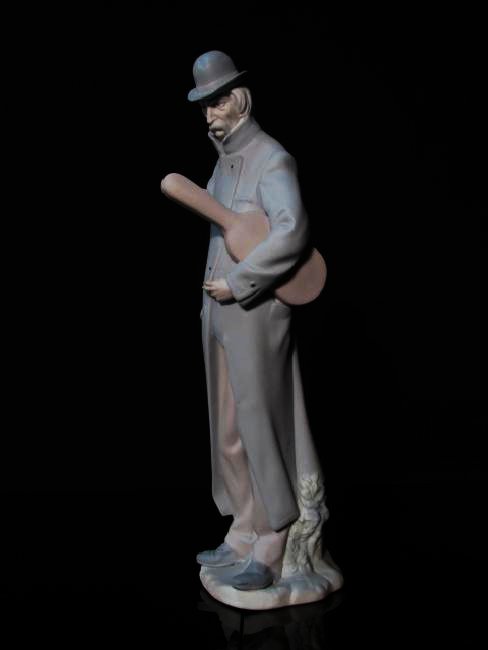 RARE LLADRO "OLD MAN W VIOLIN" FIGURINE 4622 MATTE (1 of 6)