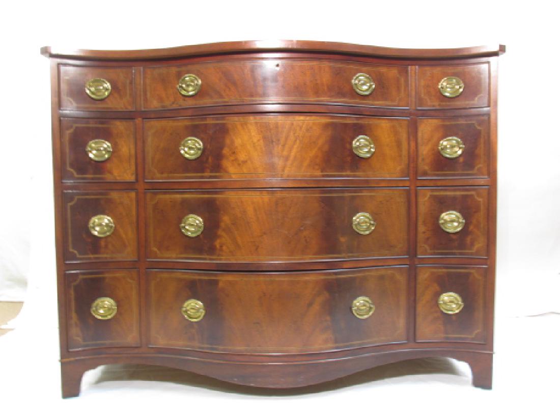 BAKER FURNITURE FEDERAL STYLE CHEST OF DRAWERS (1 of 9)