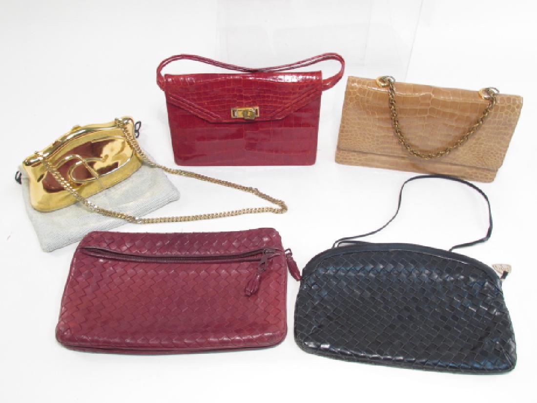 FIVE LADIES HANDBAGS/PURSES (1 of 10)