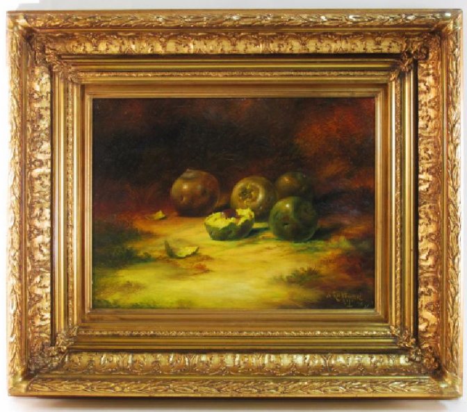 ARISTODEMO LATTANZI BORGHINI OIL ON BOARD PAINTING (1 of 5)