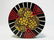 ENGLISH ART DECO STERLING SILVER ENAMELED BOX - 2