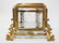 ANTIQUE FRENCH BRONZE MOUNTED ETCHED CRYSTAL BOX - 4