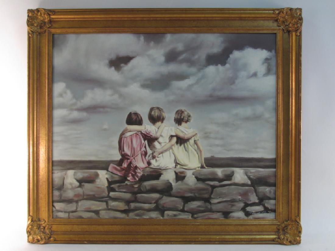 YOLANDA RUIZ DE CASTILLA OIL ON CANVAS PAINTING (1 of 5)