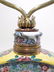PAIR FRENCH CHINOISERIE PORCELAIN & BRONZE LAMPS - 3