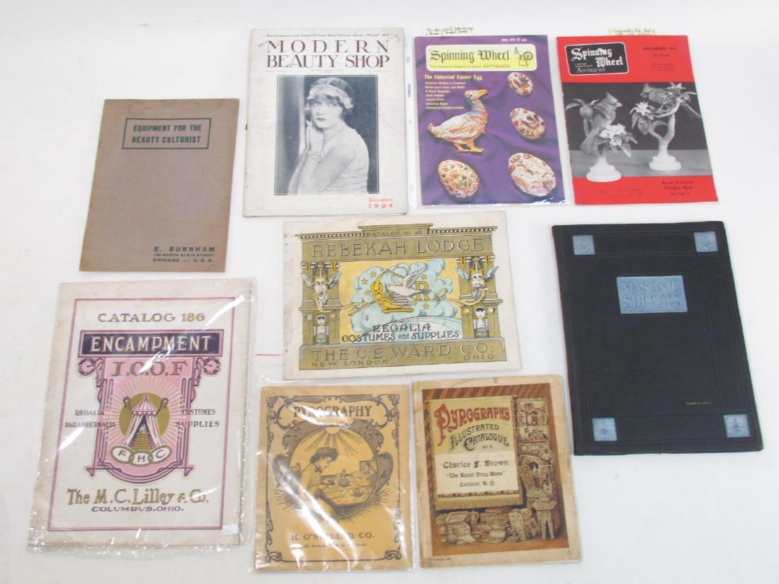 VINTAGE & ANTIQUE SUPPLY CATALOGS: BEAUTY, MASONIC (1 of 10)