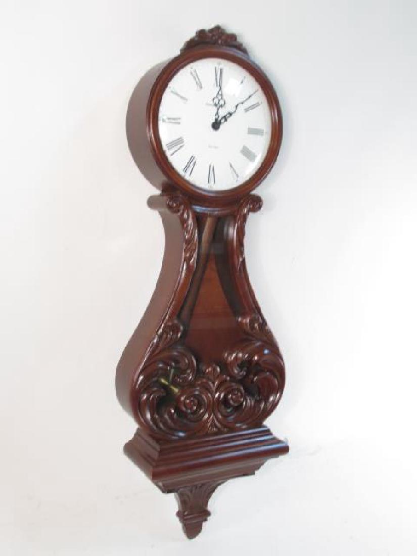 HOWARD MILLER BANJO STYLE WALL CLOCK (1 of 7)