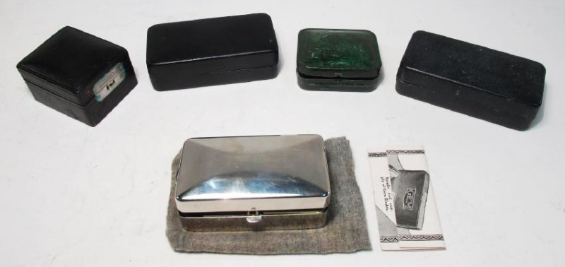 FIVE VINTAGE BOXED GEM SINGLE EDGE SAFETY RAZORS (1 of 6)