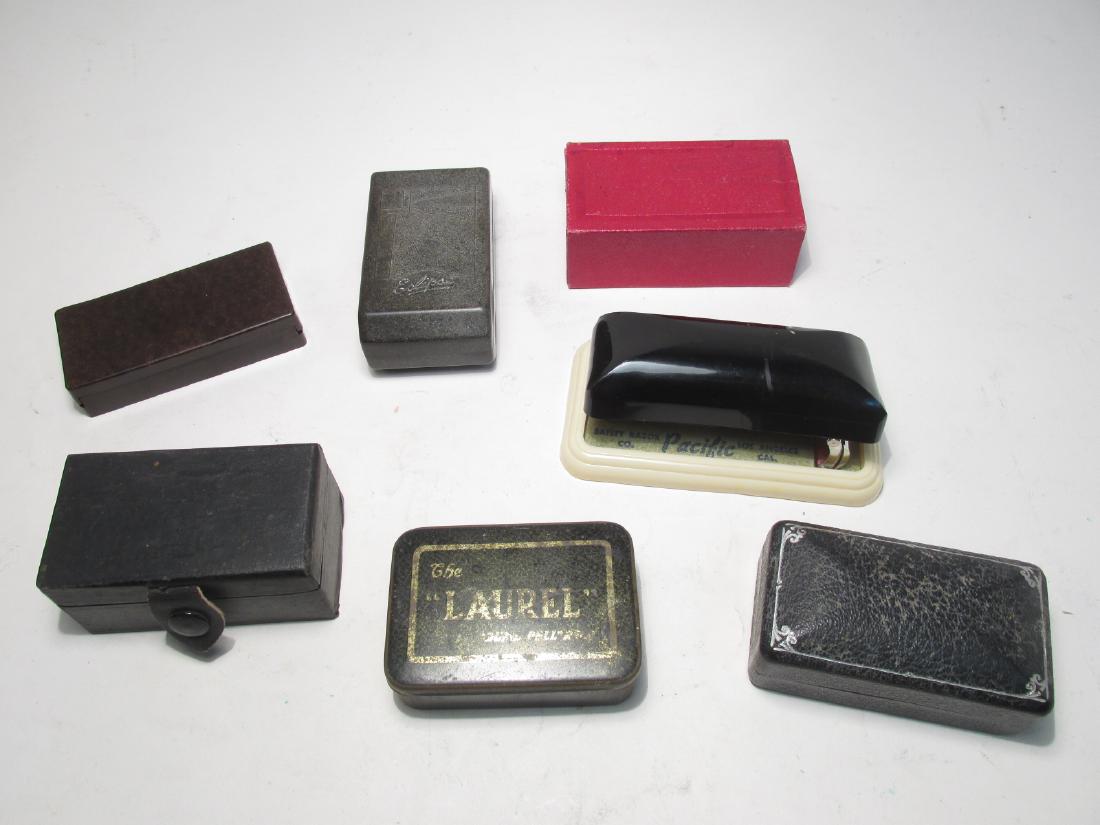 SEVEN VINTAGE DOUBLE EDGE SAFETY RAZORS: LAUREL ET (1 of 8)