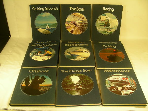 THE TIME LIFE LIBRARY OF BOATING BOOKS 12 VOLUMES