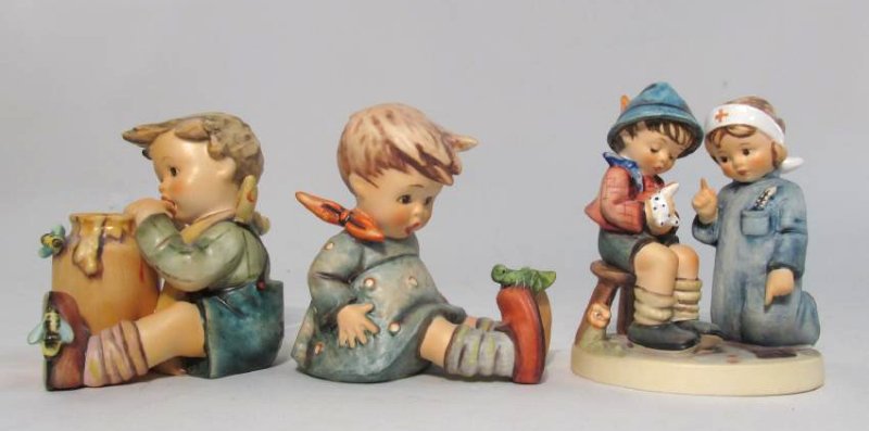 THREE HUMMEL FIGURINES (1 of 5)