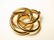 LADIES 14K YELLOW GOLD BROOCH - RINGS 7G - 2