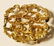 LADIES 14K YELLOW GOLD & RUBY BROOCH 19.7 GRAMS - 2