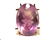 LADIES 14K YELLOW GOLD AMETHYST COCKTAIL RING SZ 6 - 2