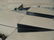 575: LARGE CONTEMPORARY FREE FORM MIRROR WALL HANGING - 6