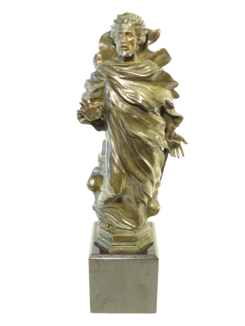FREDERICK HART BRONZE SCULPTURE: ST. PAUL (1 of 6)