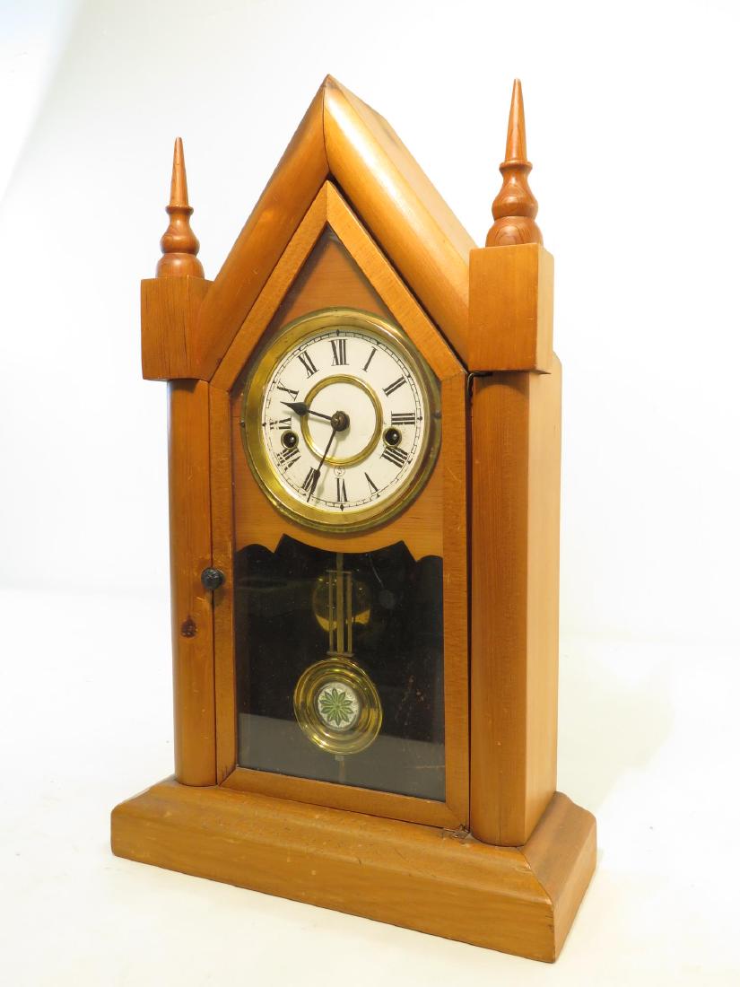 WATERBURY SHARP GOTHIC CLOCK (1 of 5)