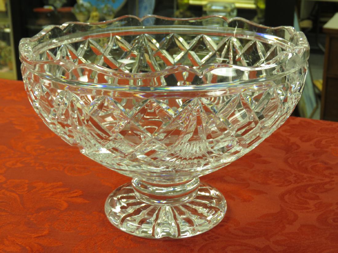 LARGE WATERFORD CUT CRYSTAL FOOTED BOWL Sep 12, 2018 Auctions