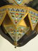 ANTIQUE ITALIAN SLATE & CHAMPLEVE HOLY WATER FONT - 6