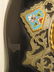 ANTIQUE ITALIAN SLATE & CHAMPLEVE HOLY WATER FONT - 7