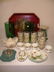 156: BOX TOLE TRAYS CROWN STAFFORDSHIRE METAL SCALE GLA