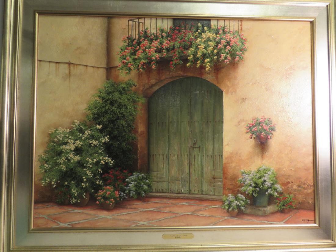 MAXIMO CORTINA OIL ON CANVAS ESPANA (1 of 7)