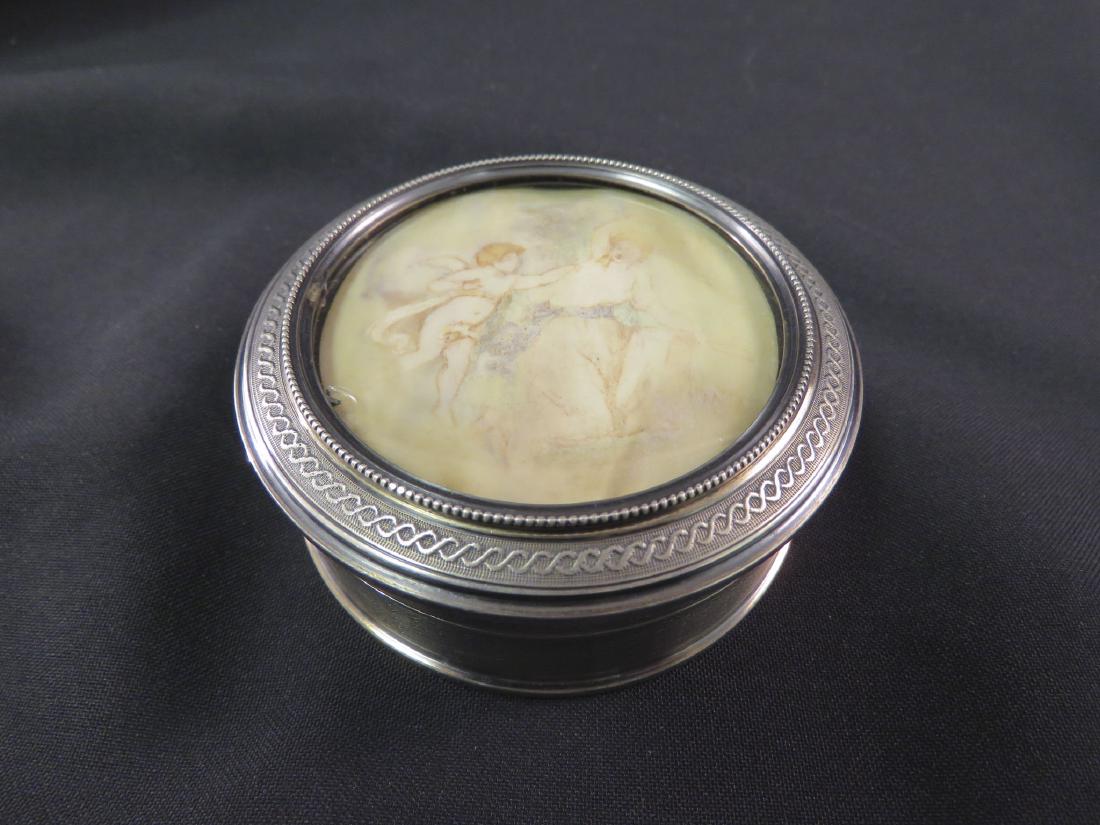 ALPHONSE DEBAIN 950 STERLING SMALL ROUND BOX (1 of 5)