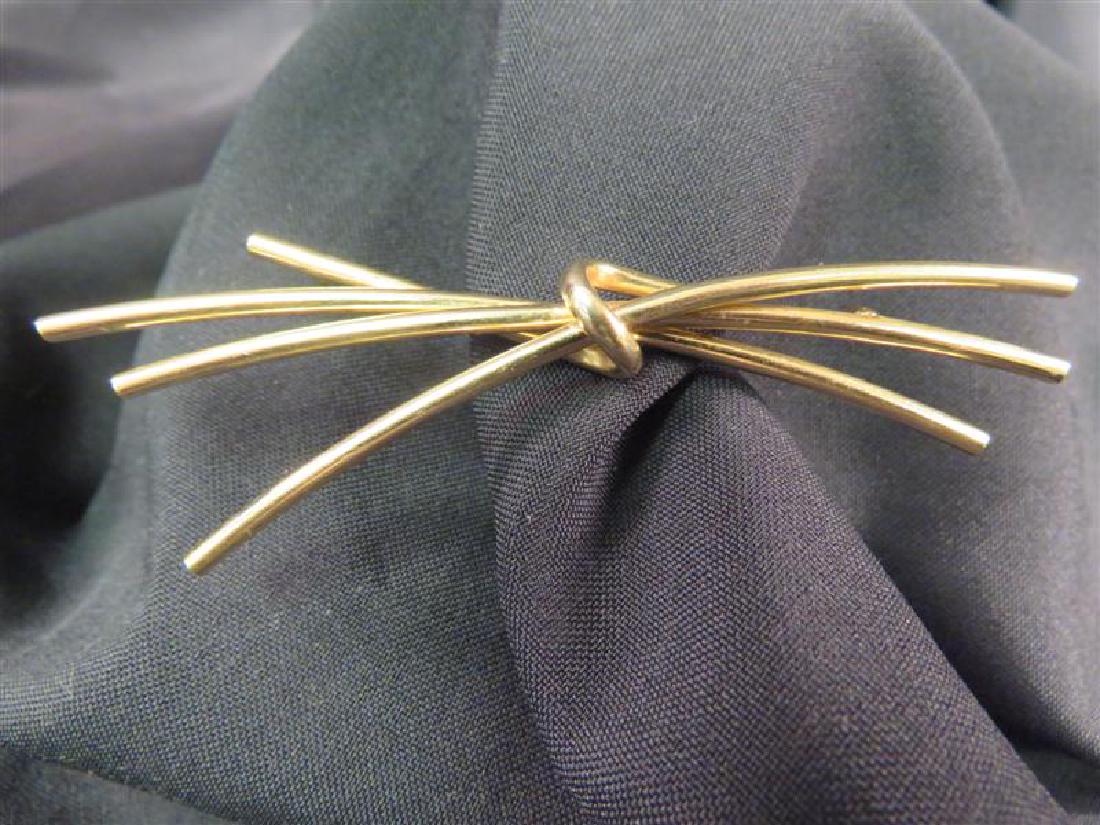 LADIES 14K YELLOW GOLD PIN OR BROOCH (1 of 4)